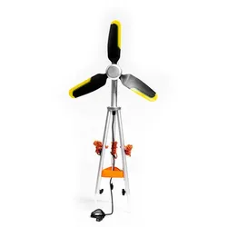 TexEnergy Windgenerator »Infinite Air 5T«, ⌀: 41 cm, Nennleistung: 10 W - silberfarben