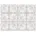 wall-art K&L Wall Art Fliesenaufkleber »Retro Stern Betonoptik«, selbstklebend