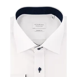 Eterna Herren Hemd weiß Comfort Fit, weiß, NOS
