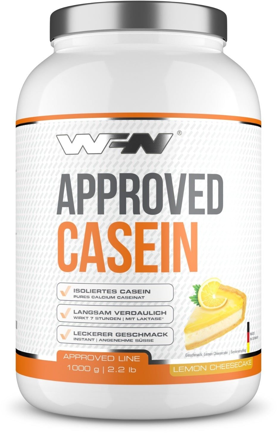 WFN Approved Casein Pulver zur Herstellung einer Lösung zum Einnehmen 1 kg