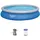 BESTWAY Fast Set Aufstellpool ⌀ 457 x 84 cm Blau inkl. Filterpumpe
