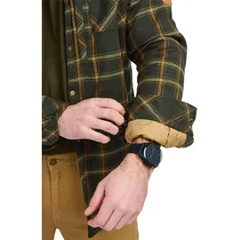 PINEWOOD Pile Overshirt Sweatshirt Dark Green/Bronze L