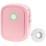 Thermodrucker Für Etiketten (203 Dpi, 12 Mm Druckbreite), Mini, Wiederaufladbar, App-steuerung, Bluetooth, Inklusive 1 Etikettenrolle