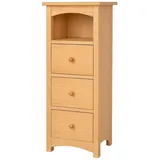 moebel-direkt-online Badezimmermöbel Hochschrank 0 x 0 cm Braun Massivholz