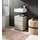 xonox.home Waschbeckenunterschrank Vira 38 x 56 cm Kaschmir/Schwarz