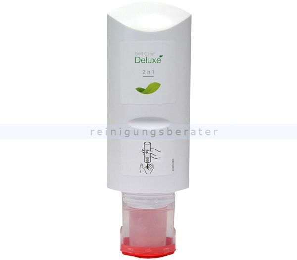 Soft Care Deluxe 2 in 1 H6 300 ml Shampoo & Shower Gel Duschgel und Haarshampoo für exellente Schmutzentfernung