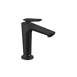 hansgrohe Axor Citterio C CoolStart Waschtischarmatur 49040670 ohne Struktur, mattschwarz, Ausladung 135mm, Ablauf unverschließbar