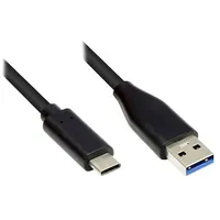 Good Connections Anschlusskabel 5m USB 3.0 USB-C zu USB 3.0 A schwarz