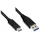 Good Connections Anschlusskabel 5m USB 3.0 USB-C zu USB 3.0 A schwarz