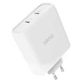 Trust Maxo USB-C-GaN-Ladegerät 100 W mit 2 Anschlüssen
