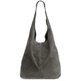 CASPAR Modell No.767 Shopper Wildleder Dark Grey