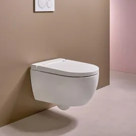 GEBERIT AquaClean Alba WC-Komplettanlage Wand-WC, weiß/KeraTect 146350011