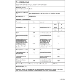 Bosch SMP4ECW71S