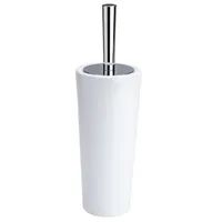 Wenko WC-Garnitur Coni weiß Stein, 1 St.