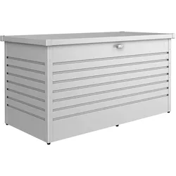 biohort Kissenbox 160 x 83 79 cm Stahl Silber