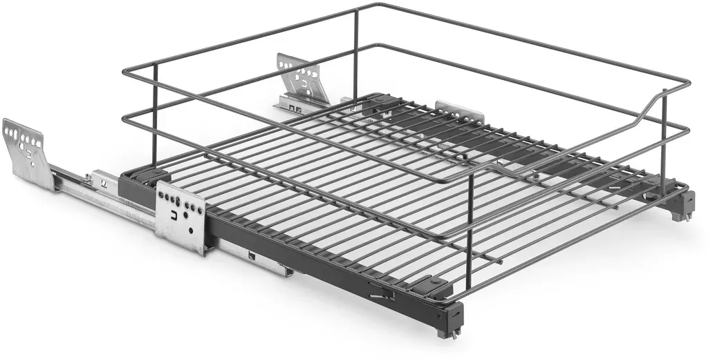 Naber 8031183 Innenauszug Classic Innenauszug, 450 mm Schrank anthrazit Innen...