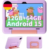 Blackview Kinder Tablet 10 Zoll, Kids Tablet Ab 3-14 Jahre, 12GB RAM + 64GB ROM/