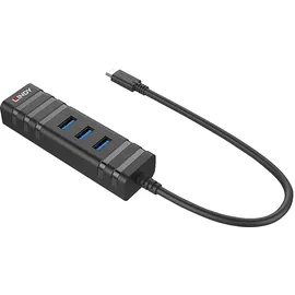 Lindy USB 3.1 Hub & Gigabit Ethernet Konverter