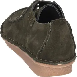 CLARKS Funny Dream Schuhe Dark Green Suede 36