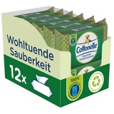 Cottonelle® Toilettenpapier Feuchtes Toilettenpapier Wohltuende Sauberkeit prebiotisch 12 x 38 (Vorratspack 12 x 38 Tücher), Toilettentücher weiß