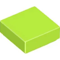 1 Stück LEGO, Teil Nr. 3070 in Limette (Lime)