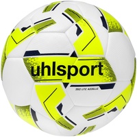 Uhlsport 350 Lite Addglue, Unisex-Jugend Schlafanzug, Bianco/Giallo Fluo/Navy, 5 -