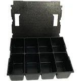 BS Systems Kleinteileeinsatz 8 Fächer inkl. Deckeleinlage für L-Boxx 136