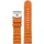 Luminox Uhrenarmband aus Kautschuk mit Edelstahlschließe in der Farbe Orange für die Serie BG Master, Bandanstoß: 24mm, FP3800.35B
