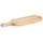 Zeller Schneidebrett Gummibaum 1-tlg. 50,3 x 16 x 2 cm Beige