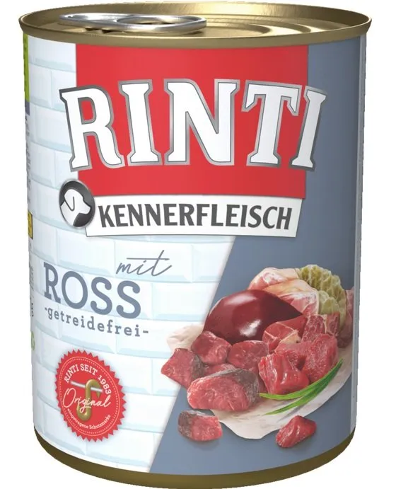 RINTI Kennerfleisch Pferdefleisch 6x800g