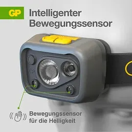 GP Stirnlampe 6.6 cm grau
