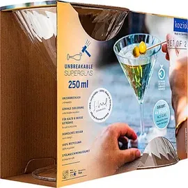 Koziol Club No. 12 Cocktailglas 0,25 l 2 St.