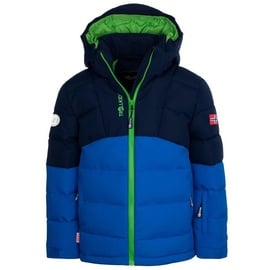 TROLLKIDS Gryllefjord JACKET«, mit Kapuze TROLLKIDS navy/medium blue/bright Green Gr.92