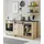 furn.design Küchenzeile 200 cm Used Wood mehrfarbig