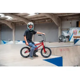 HUFFY Symbol Freestyle BMX-Fahrrad, 16-Zoll" Rot, 16 Zoll - blau