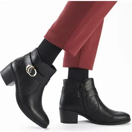 Rieker Damen Ankle Boots 73975, Frauen Stiefeletten,uebergangsschuhe,uebergangsstiefel,knöchelhoch,reißverschluss,Bootee,schwarz (00),39 EU | Gr.: 39