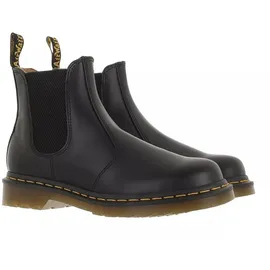 Dr. Martens 2976 Yellow Stitch Smooth black smooth leather 40