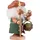 Christian Ulbricht Räuchermann Wichtel Pilzmännle 27 cm beige