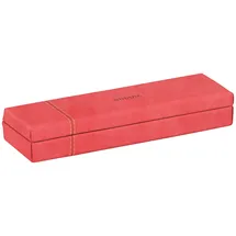 Rhodia Rhodiarama, Stiftebox aus Kunstleder, 21x5,5x3cm - Koralle 194521C