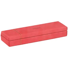 Rhodia Rhodiarama, Stiftebox aus Kunstleder, 21x5,5x3cm - Koralle 194521C