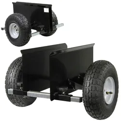 Rollwagen Transportwagen Plattenroller Plattenwagen Stahl 275kg verstellbar P3