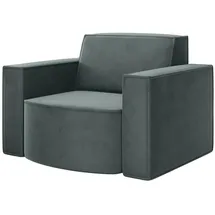Fun Möbel Sessel Palma Stoff Opera Velvet 98 x 74 x 89 cm Smaragdgrün