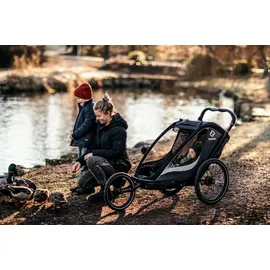 Hamax Cocoon Kinderanhänger grau 2025