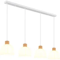 GLOBO Kürzbar 1-flg. 20 cm rund Weiß/Metall/Glas