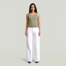 G-Star Slim Rib Tanktop Grün M