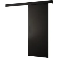 Schiebetür Komplettset - Schiebetürsystem Salwador 1 - Schiebetüren - Trennwände - Raumteiler - Innentüren, Tür 90 x 204 cm - Schiebetür Schiene - Zimmertür mit Schiebetür Griff - Saloontür
