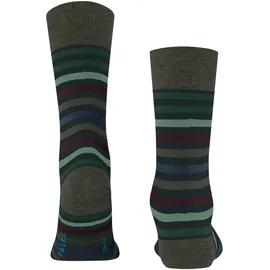 Falke Tinted Stripe Socken 39-42 Grün/Schwarz 39-42