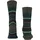 Falke Tinted Stripe Socken 39-42 Grün/Schwarz 39-42