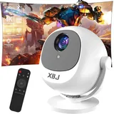 [Elektrischer Fokus | Auto-Trapezkorrektur] Mini Beamer Unterstützt 4K 1080P, 36