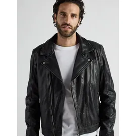 JCC Bikerjacke 8208 Schwarz XL